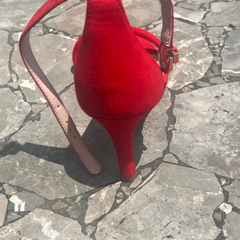 H&M Vibrant Red Women's Sandals - Picture 3 of 5